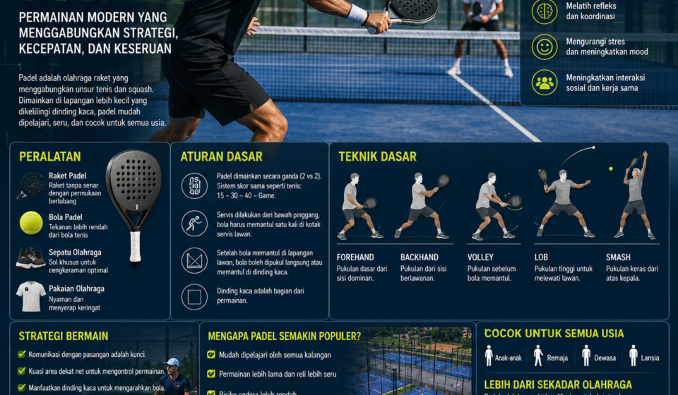 Mengenal Permainan Olahraga Padel